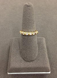 18k Yellow Gold Diamond Ring