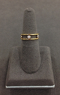 18k Yellow Gold Diamond Ring