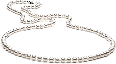 Double Strand 36 inch Pearl Necklace