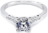 .50ct Round Brilliant GIA G/SI1 Tacori Engagement Ring