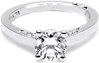 .50ct Round Brilliant GIA G/SI1 Tacori Engagement Ring