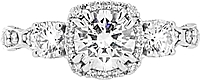 .54ct GIA G/SI2 Round Brilliant Cut Tacori Diamond Engagement Ring