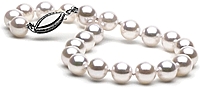 6.5-7.0mm White Akoya Pearl Bracelet