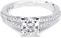 .75ct Princess GIA G/VS2 Tacori Engagement Ring