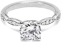 .75ct Round Brilliant GIA I/SI2 Tacori Engagement Ring