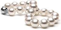 9.0-10.0mm White Freshwater Pearl Bracelet