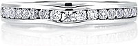 A.Jaffe Contoured Channel Set Diamond Wedding Band