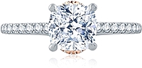 A.Jaffe Pave Diamond Engagement Ring