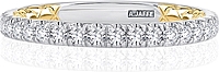 A.Jaffe Pave Set Round Brilliant Cut Diamond Wedding Band