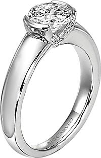 Art Carved "Rachel" Diamond Engagement Ring Setting