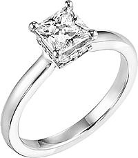 Art Carved "Taryn" Diamond Engagement Ring