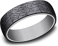 Benchmark 6.5mm Tantalum Men's Wedding Band