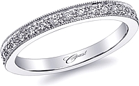 Coast Diamond Pave Diamond Wedding Band