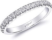 Coast Diamond Pave Diamond Wedding Band