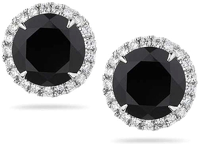 Dana Rebecca Anna Beth Onyx Diamond Earrings E261 Anna