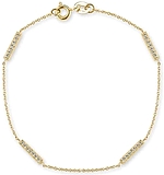 Shown here in 14k yellow gold. Sold separately.