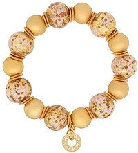 Edna Haak 'Karlia' 18K Yellow Gold Vermeil Sterling Silver Beaded Bracelet
