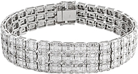 Estate Baguette Diamond Bracelet- 21.13tw