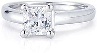 Four Prong Solitaire Diamond Engagement Ring