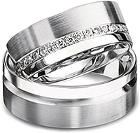 Furrer Jacot 'Magiques' Men's Wedding Band