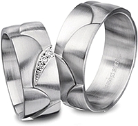 Furrer Jacot 'Magiques' Men's Wedding Band