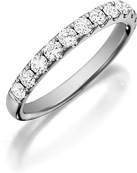 Henri Daussi Pave Diamond Band