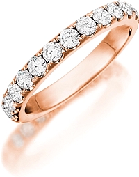 Henri Daussi Pave Diamond Band