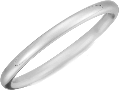This image shows the wedding band by Henri Daussi.