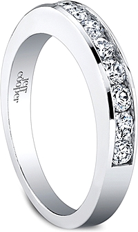 Jeff Cooper Channel Set Diamond Wedding Band