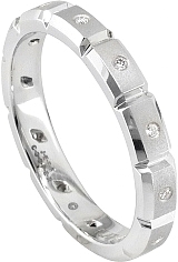 Jeff Cooper Eternal 12  Diamond Wedding Band