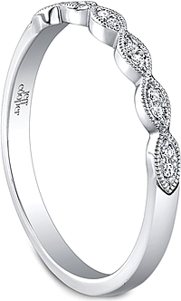 Jeff Cooper Marquise Shaped Diamond Wedding Band