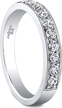 Jeff Cooper Pave Diamond Wedding Band