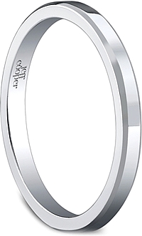 Jeff Cooper Plain Wedding Band- 2mm