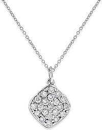 KC Designs 14K White Gold Diamond Pendant