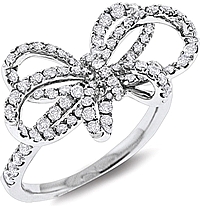KC Designs Diamond Bow Ring