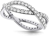 KC Designs Diamond Inifinity Ring