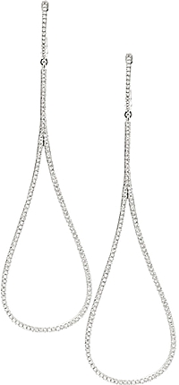 KC Designs Teardrop Diamond Earrings