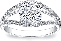 Open Pave Diamond Setting