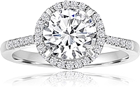 Signature Pave Diamond Engagement Ring