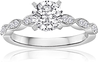 Signature Pave Diamond Engagement Ring