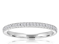 Signature Pave Set Diamond Wedding Band