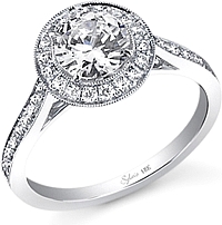 Sylvie Milgrain Diamond Engagement Ring