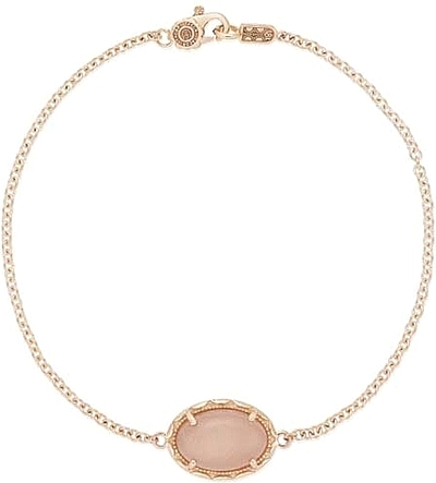 Tacori 18k Rose Gold Peach Moonstone Bracelet Sb181p36