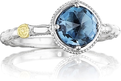 Tacori blue on sale topaz ring