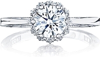 Tacori 6 Prong Halo Diamond Engagement Ring