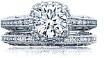 Shown with matching wedding band sold separately.