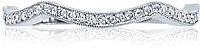 Tacori Contoured Diamond Pave Wedding Band