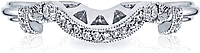 Tacori Fitted Pave Diamond Wedding Band