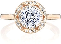 Tacori Halo Diamond Engagement Ring