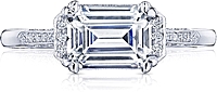 Tacori Horizontal Diamond Engagement Ring